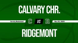 11/25 Highlights vs Calvary Chr.