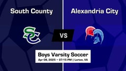 Alexandria City Boys Varsity Soccer Team Highlight