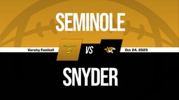 10/24 Highlights vs Seminole