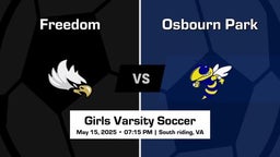 Varsity Girls Soccer | Osbourn Park High School vs. Freedom High School - South Riding