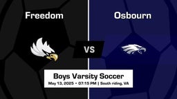 Osbourn vs Freedom Boys Varsity Soccer Game Recap