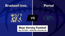 Portal vs Bradwell Inst. Boys Varsity Football Game Recap
