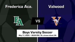 Valwood vs Frederica Aca. Boys Varsity Soccer Game Recap