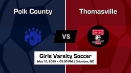 Thomasville vs Polk County Girls Varsity Soccer Game Recap