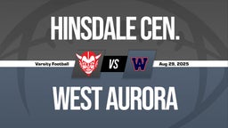 08/29 Highlights vs Hinsdale Cen.