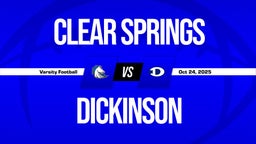 10/24 Highlights vs Clear Springs