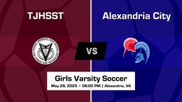 Alexandria City vs TJHSST Girls Varsity Soccer Game Recap