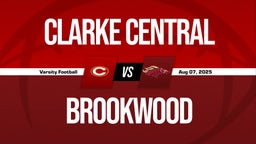 Clarke Central vs Brookwood Boys Varsity Football Game Recap