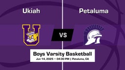 Petaluma vs Ukiah Boys Varsity Basketball Game Recap