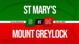 12/20 Highlights vs St Mary's