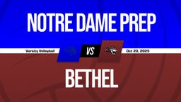 10/20 Highlights vs Notre Dame Prep