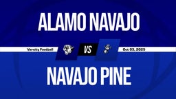 10/3 Highlights vs Alamo Navajo