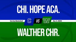 12/2 Highlights vs Chi. Hope Aca.