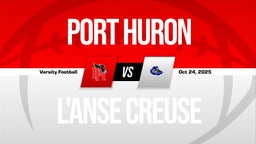 10/24 Highlights vs Port Huron