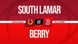 09/19 Highlights vs South Lamar