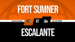 10/24 Highlights vs Fort Sumner