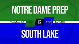 12/18 Highlights vs Notre Dame Prep