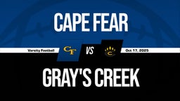 10/17 Highlights vs Cape Fear