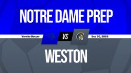 09/30 Highlights vs Notre Dame Prep