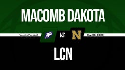 09/5 Highlights vs Macomb Dakota