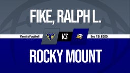 09/19 Highlights vs Fike, Ralph L.