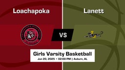 Loachapoka Girls Varsity Basketball Team Highlight