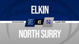 Elkin vs North Surry Boys Varsity Football Game Recap