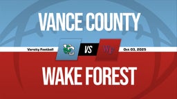 10/3 Highlights vs Vance County