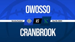 09/5 Highlights vs Owosso