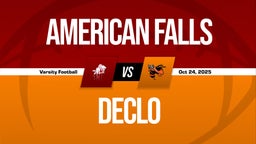 10/24 Highlights vs American Falls