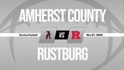 11/7 Highlights vs Amherst County