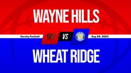 08/29 Highlights vs Wayne Hills