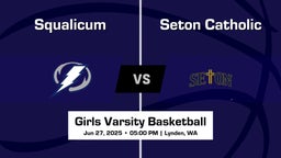 Seton Catholic vs Squalicum Girls Varsity Basketball Game Recap