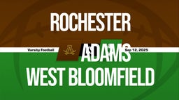 09/12 Highlights vs Rochester Adams