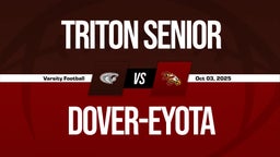 10/3 Highlights vs Triton Senior