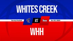 10/3 Highlights vs Whites Creek