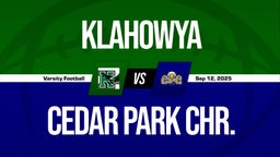 09/12 Highlights @ Cedar Park Chr.