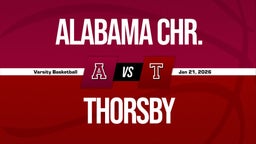 01/20 Highlights vs Alabama Chr.