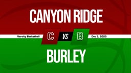 12/4 Highlights vs Canyon Ridge