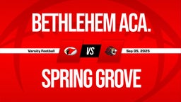 09/5 Highlights vs Bethlehem Aca.
