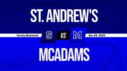 11/22 Highlights vs St. Andrew's