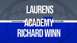 10/24 Highlights vs Laurens Academy