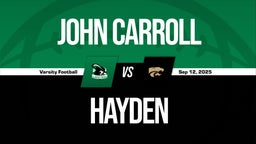 09/12 Highlights vs John Carroll