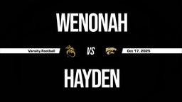 10/17 Highlights vs Wenonah