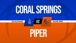 09/26 Highlights vs Coral Springs