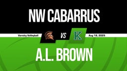 08/19 Highlights vs NW Cabarrus