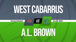 10/9 Highlights vs West Cabarrus