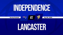 Independence vs Lancaster Boys Varsity Football Game Recap