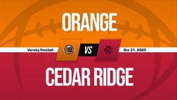 10/31 Highlights vs Orange