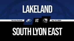 09/12 Highlights @ South Lyon East